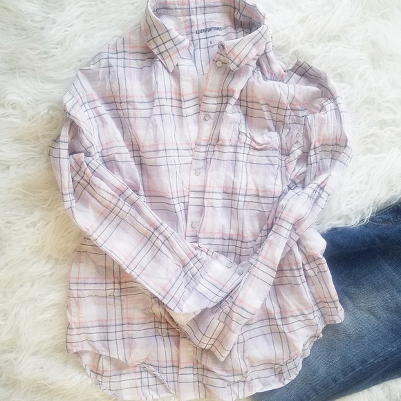 Elizabeth and James plaid shirt - Picture 2 of 3